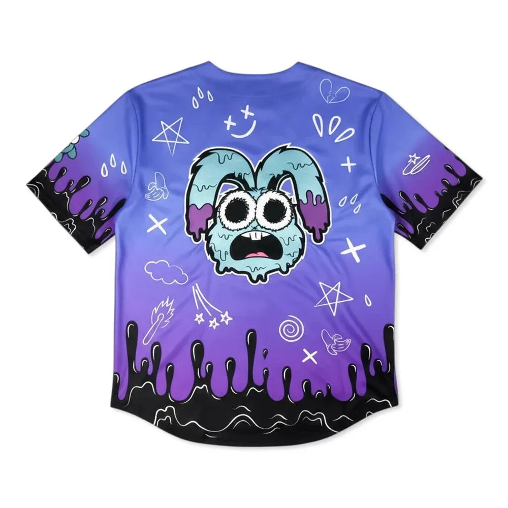 Sippy - Drippy Bunny Baseball Jersey Small S SIze